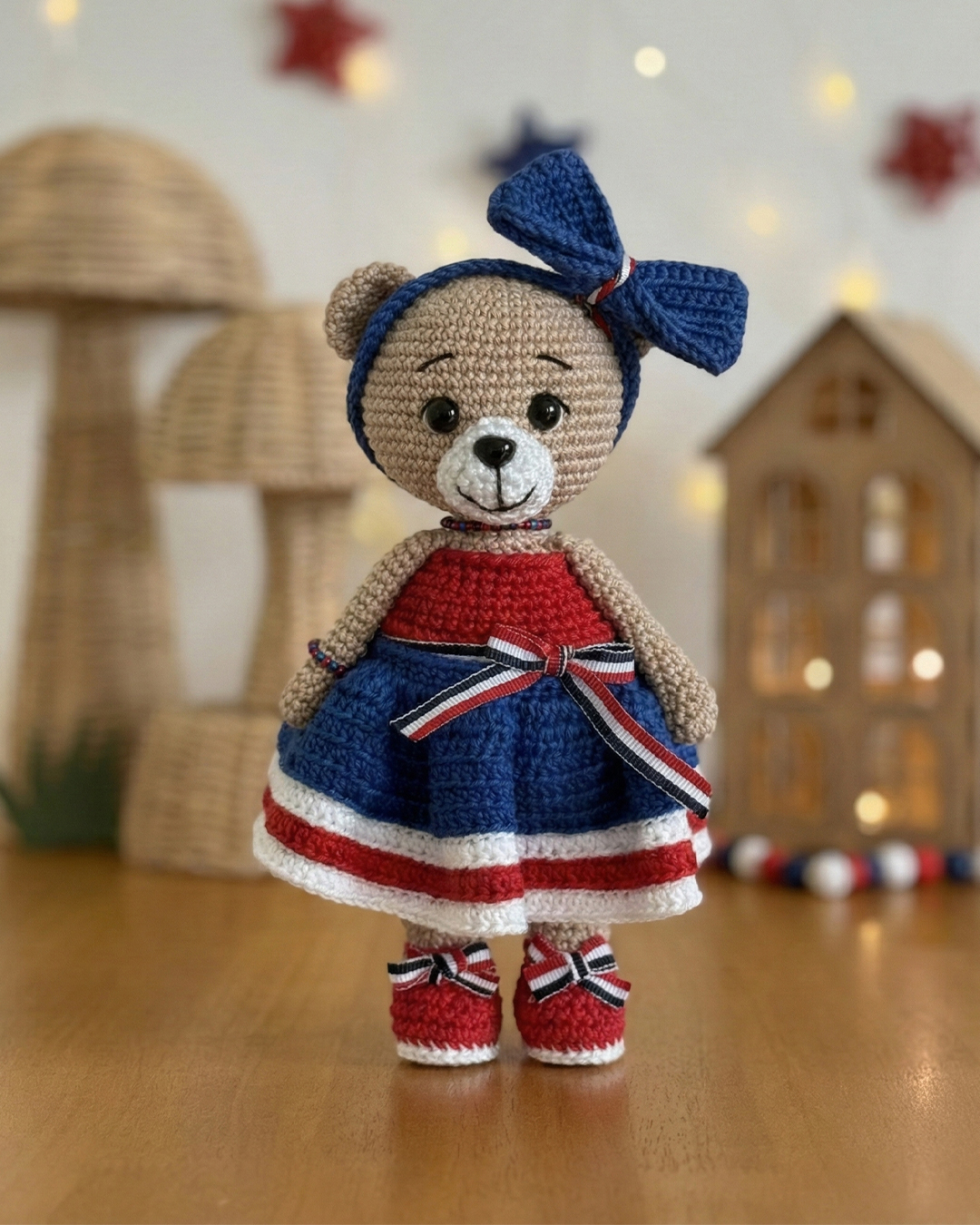 Amelia (1) Amelia, the Patriotic Bear - Image 1